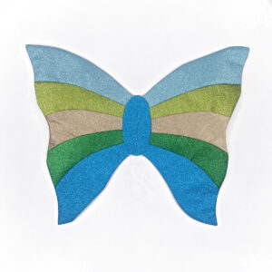 Ailes de Papillon Bleue Multicolore