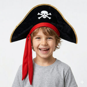 Bicorne Pirate avec foulard