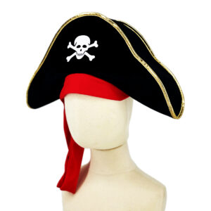 Bicorne Pirate avec foulard