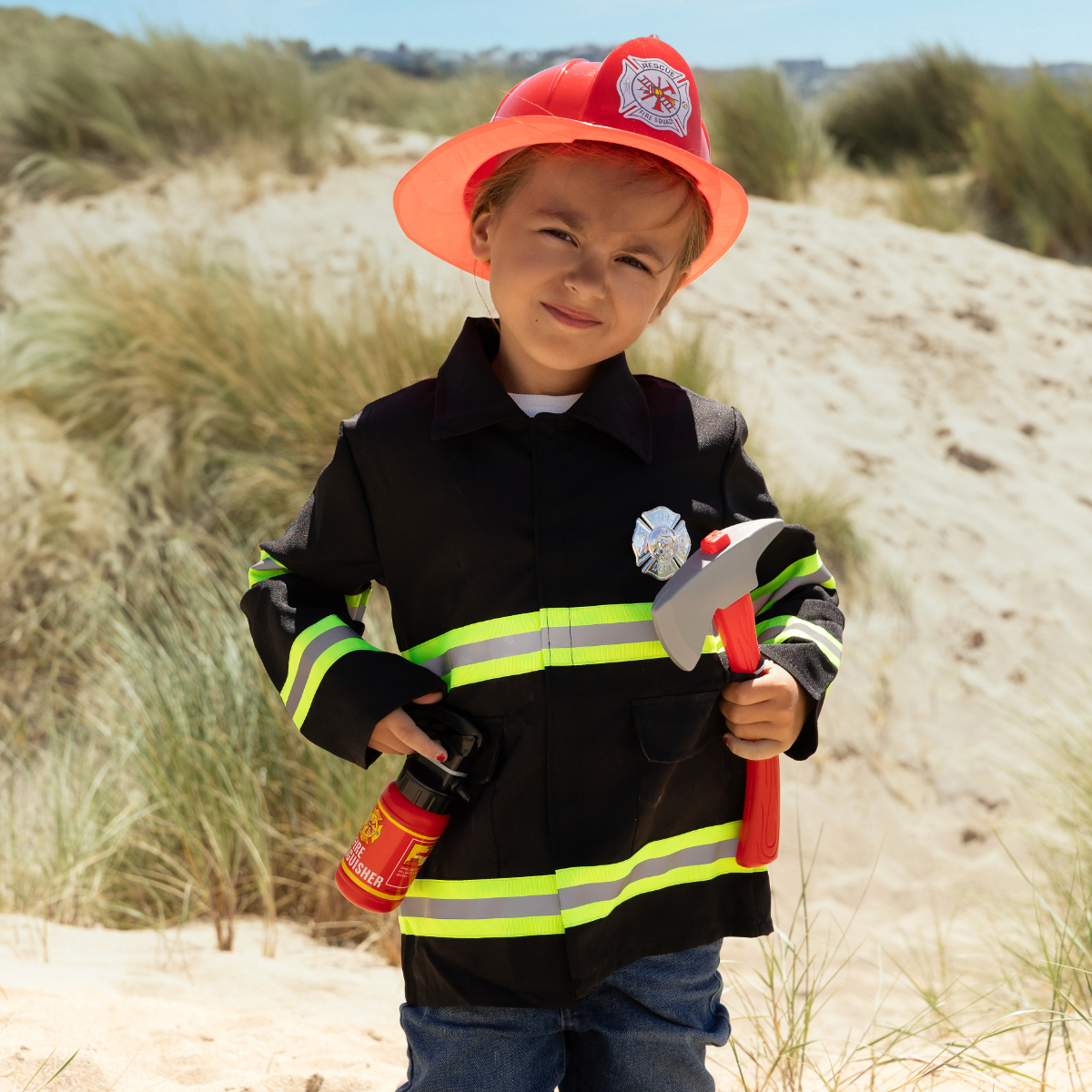 Costume Pompier NYC Fire Fighter – Image 2