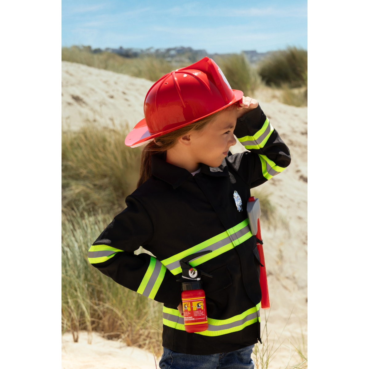 Costume Pompier NYC Fire Fighter – Image 3
