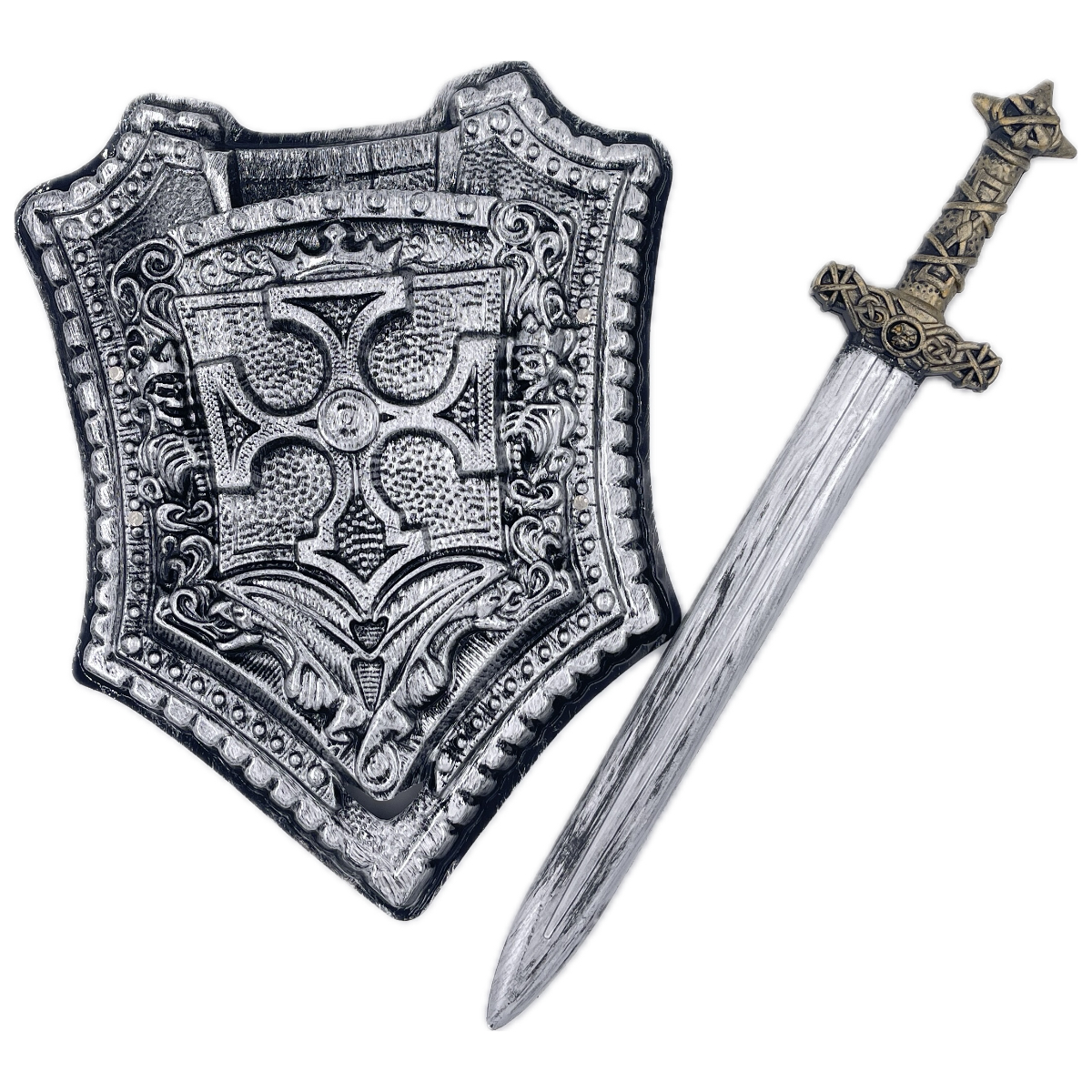 Glaive et Bouclier Chevalier séparés