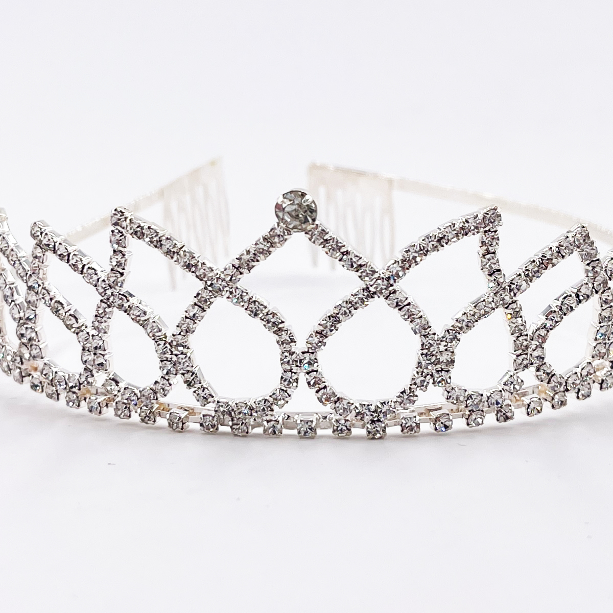 Diadème strass en sachet organza – Image 4