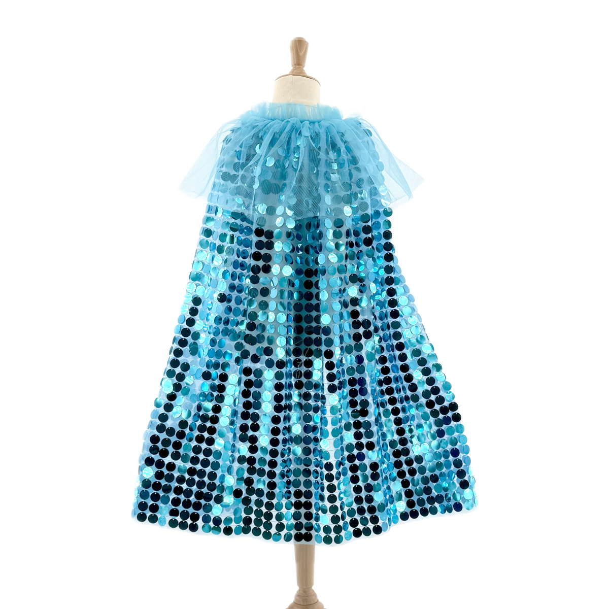 Cape à sequins bleue Galaxia – Image 5