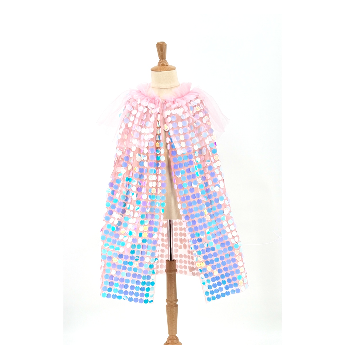 Cape à sequins rose Galaxia – Image 2